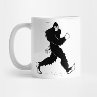 Funny Bigfoot Silhouette Mug